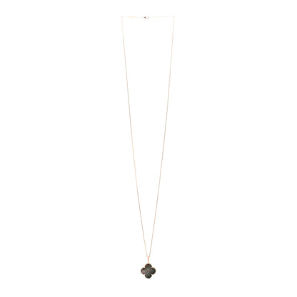 Van Cleef & Arpels 18K Rose Gold Gray Mother of Pearl Magic Alhambra Long Necklace 3 of 5