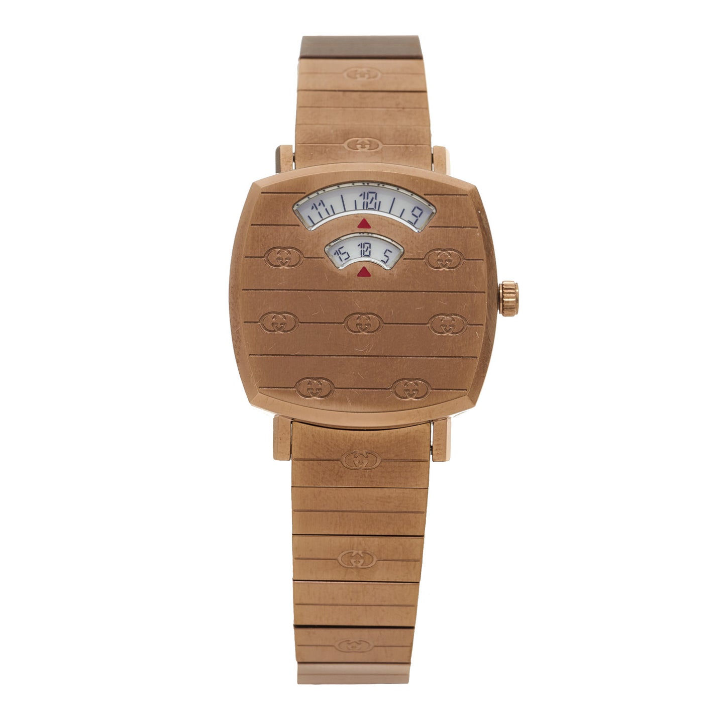 Stainless Steel 27mm Grip Quartz Watch Gold