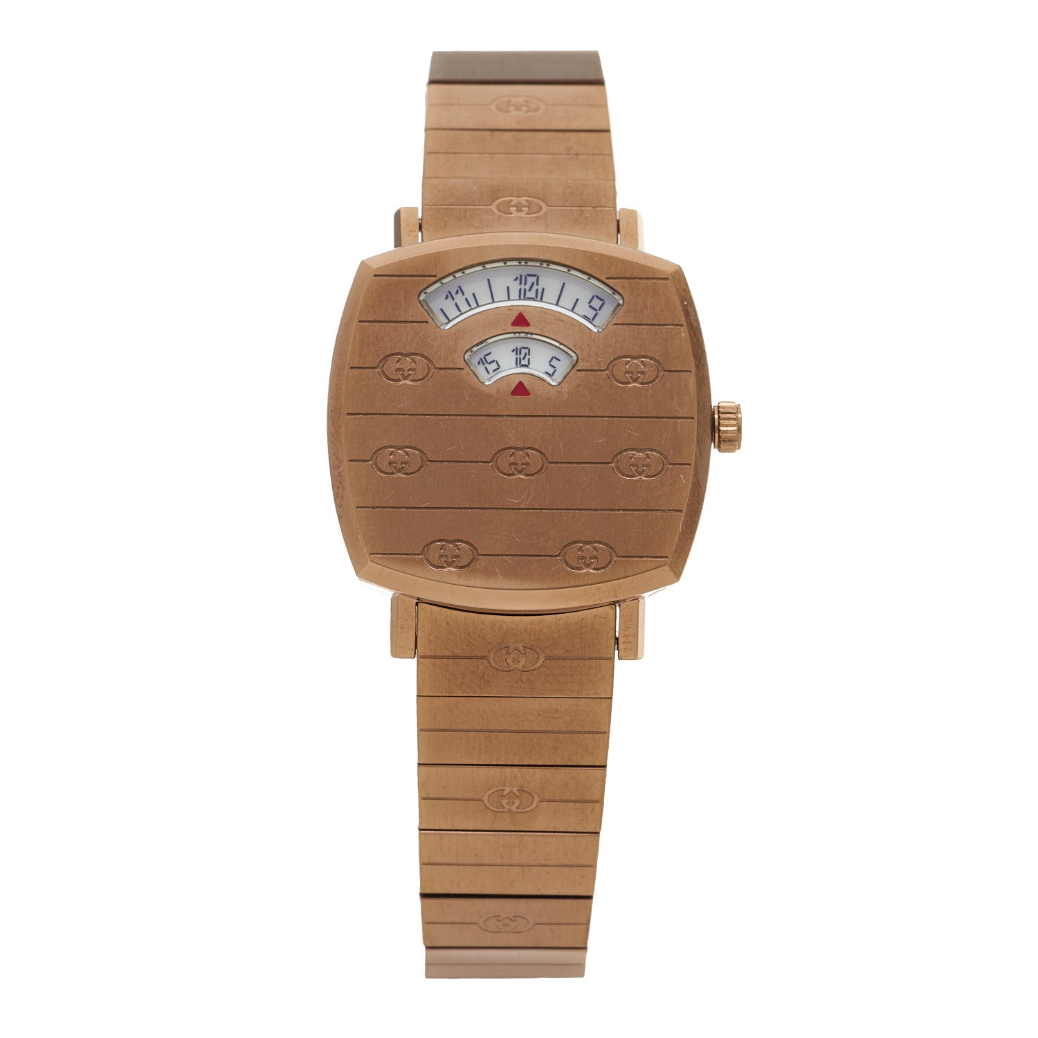Gucci Stainless Steel 27mm Grip Quartz Watch Gold 1 of 5