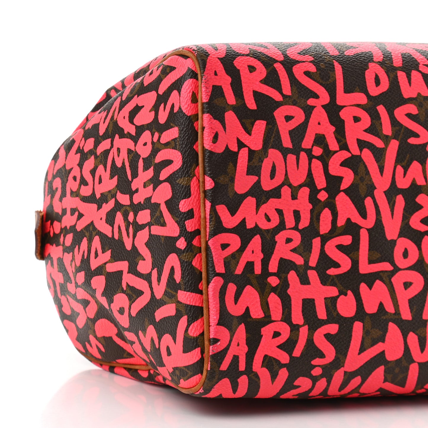 Monogram Graffiti Speedy 30 Fuchsia