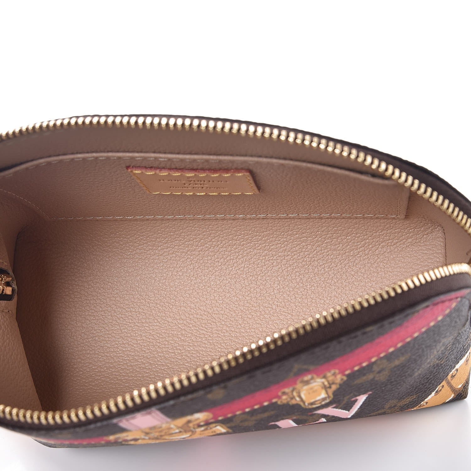 Louis Vuitton Monogram Summer Trunks Cosmetic Pouch PM 5 of 7