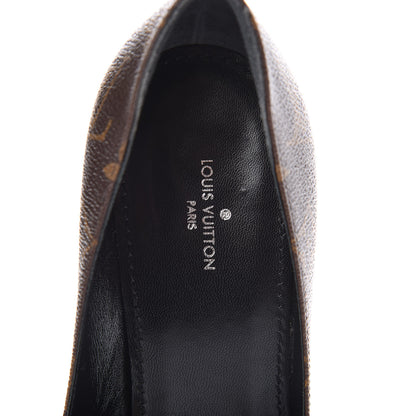 Louis Vuitton Patent Monogram Fetish Pumps 38 5 of 10