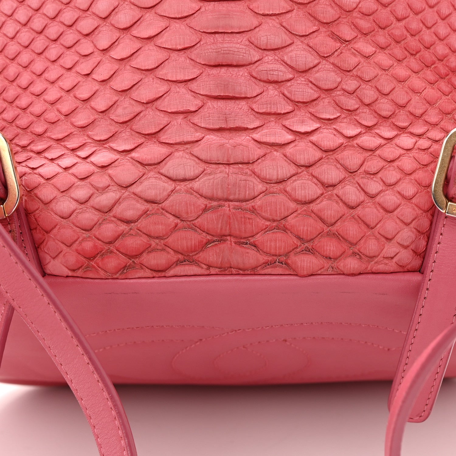 Chanel Snakeskin Backpack Light Pink 20 of 24