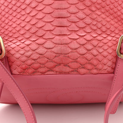Chanel Snakeskin Backpack Light Pink 20 of 24
