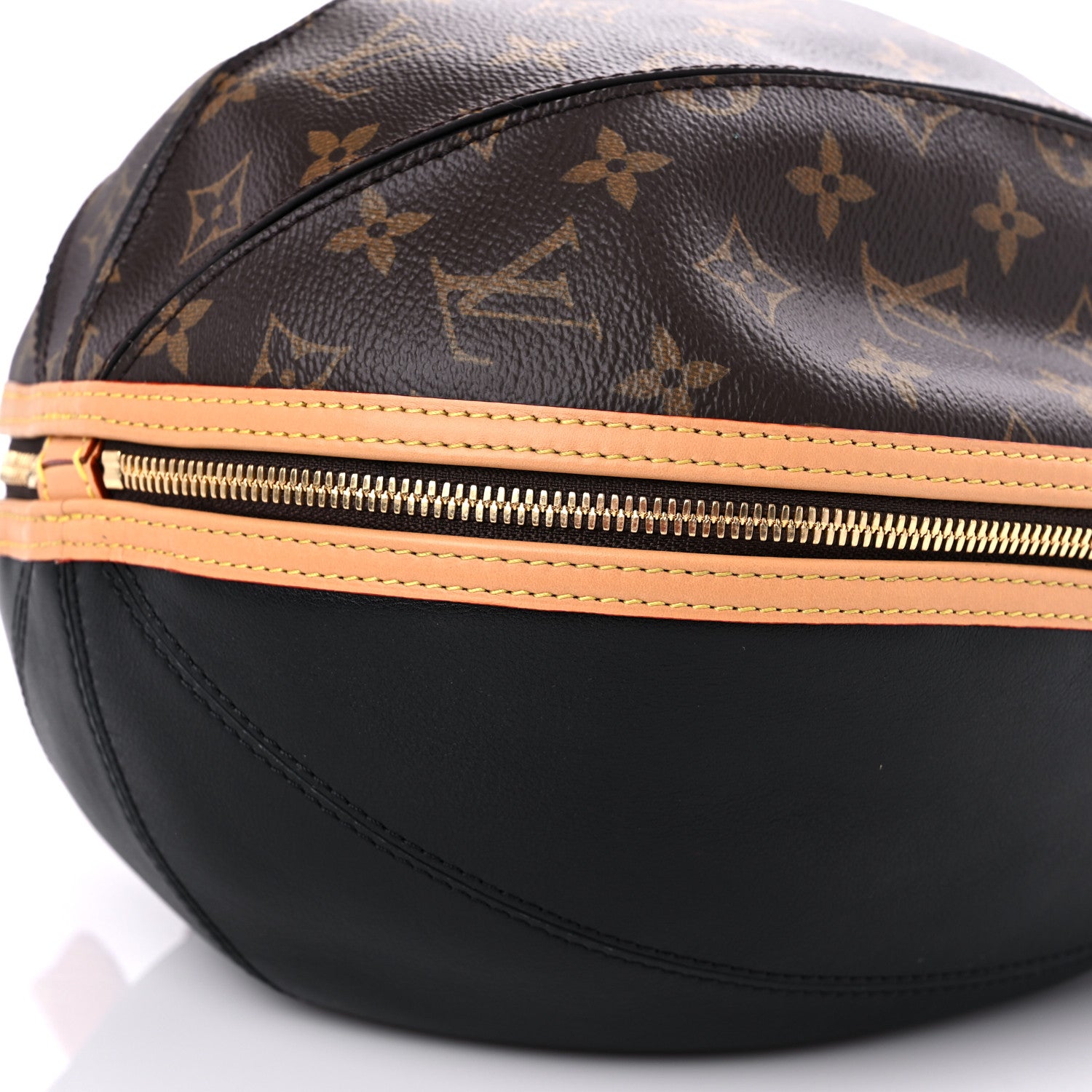 Louis Vuitton Monogram Braided Egg Bag Black 8 of 11