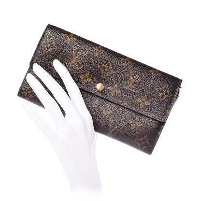 Louis Vuitton Monogram Sarah Wallet 2 of 17