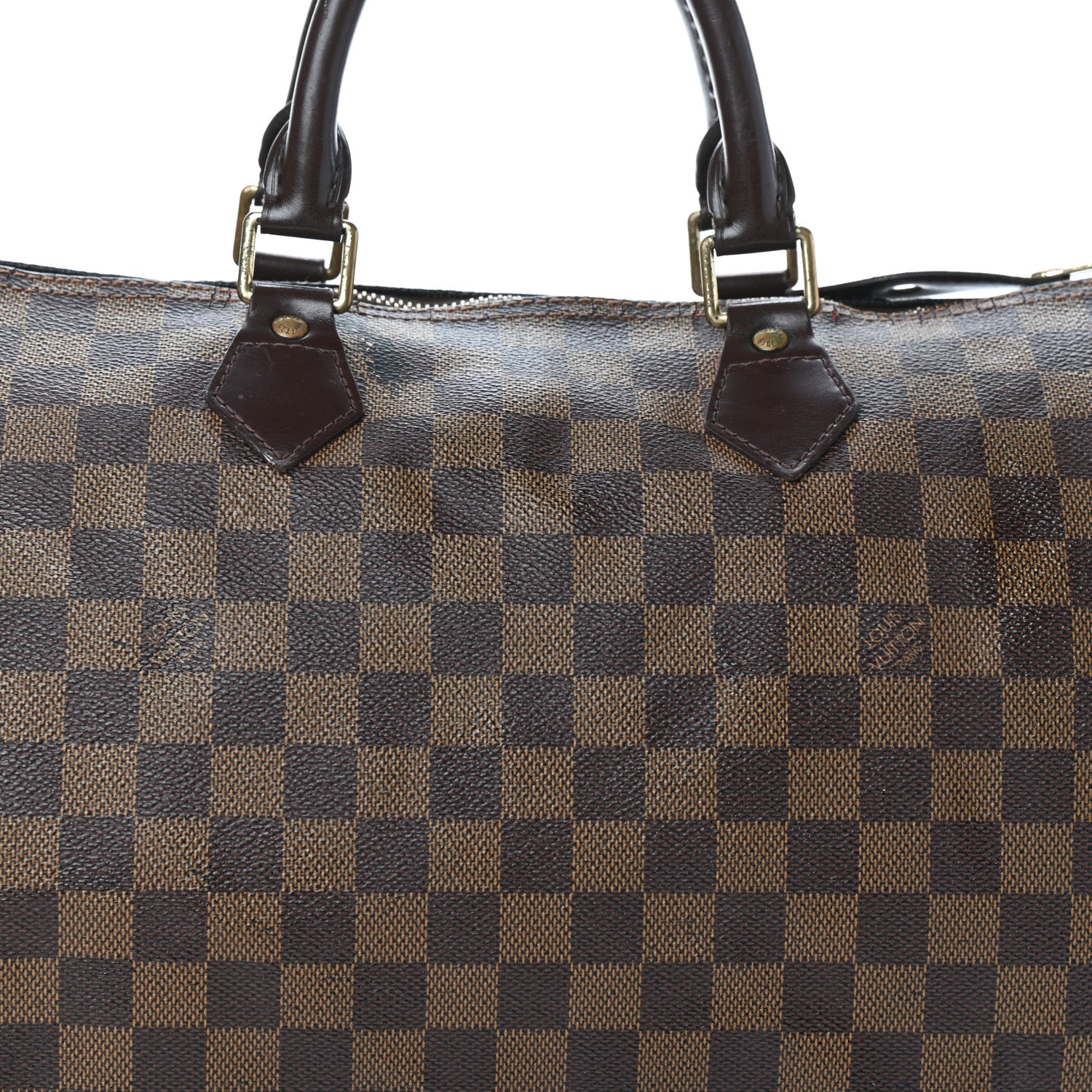 Louis Vuitton Damier Ebene Speedy 35 7 of 9