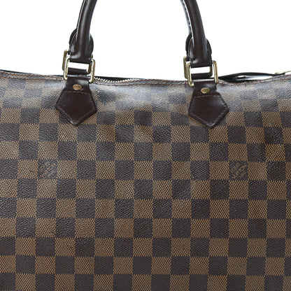 Louis Vuitton Damier Ebene Speedy 35 7 of 9