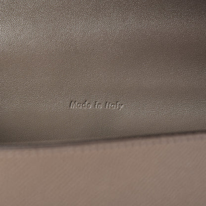 Celine Grained Calfskin Medium Trotteur Taupe 6 of 11