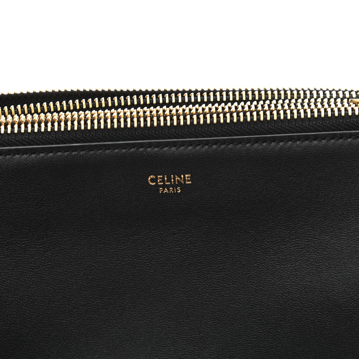 Celine Lambskin Small Trio Crossbody Bag Black 7 of 13