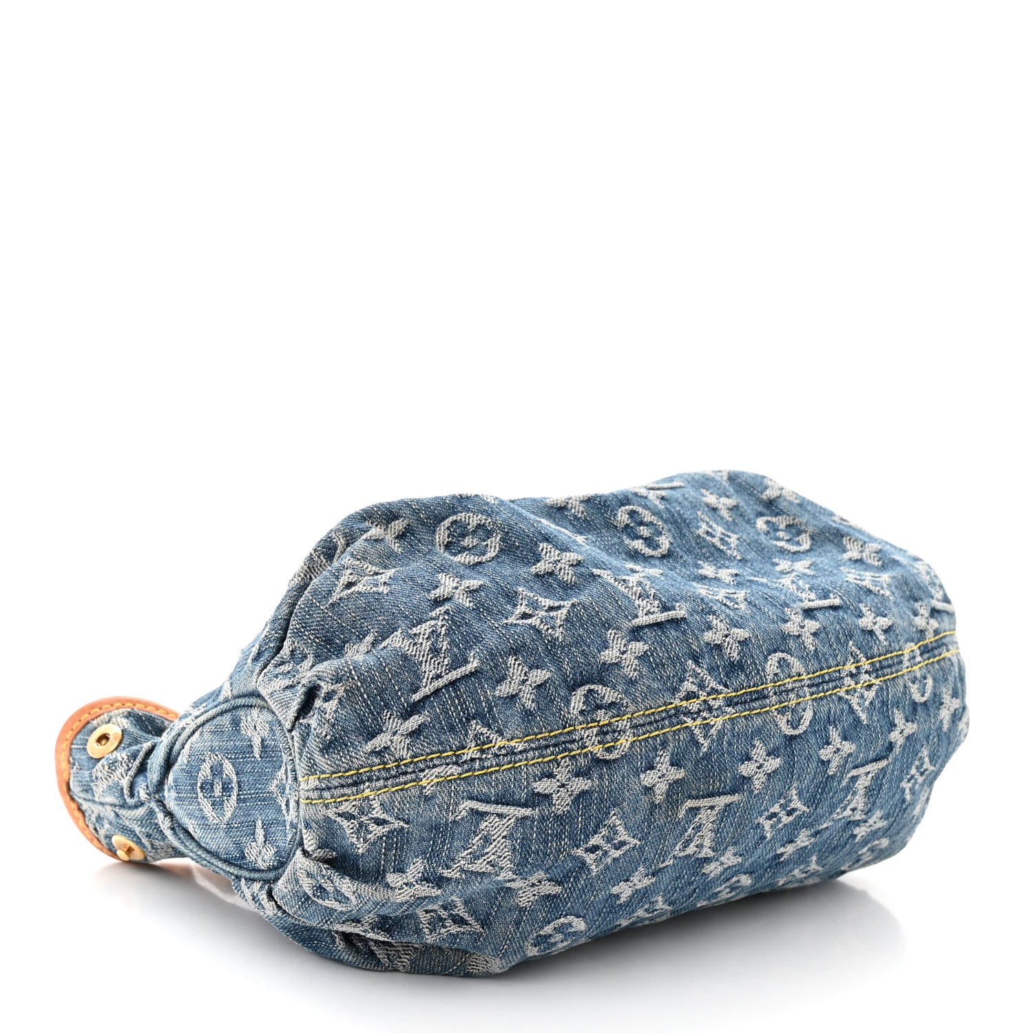 Louis Vuitton LOUIS VUITTON Monogram Denim Pleaty Blue 4 of 10