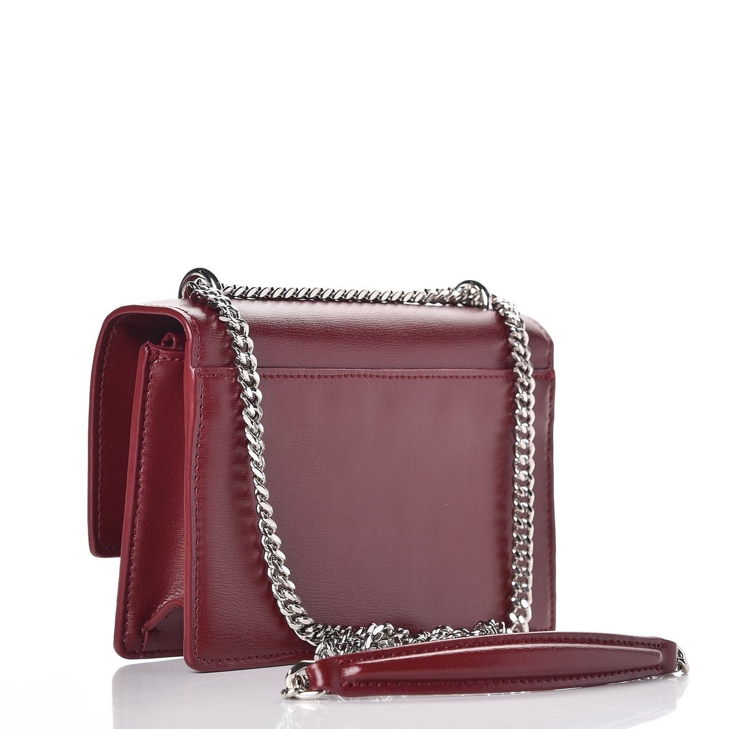 Calfskin Monogram Sunset Chain Wallet Palissandre