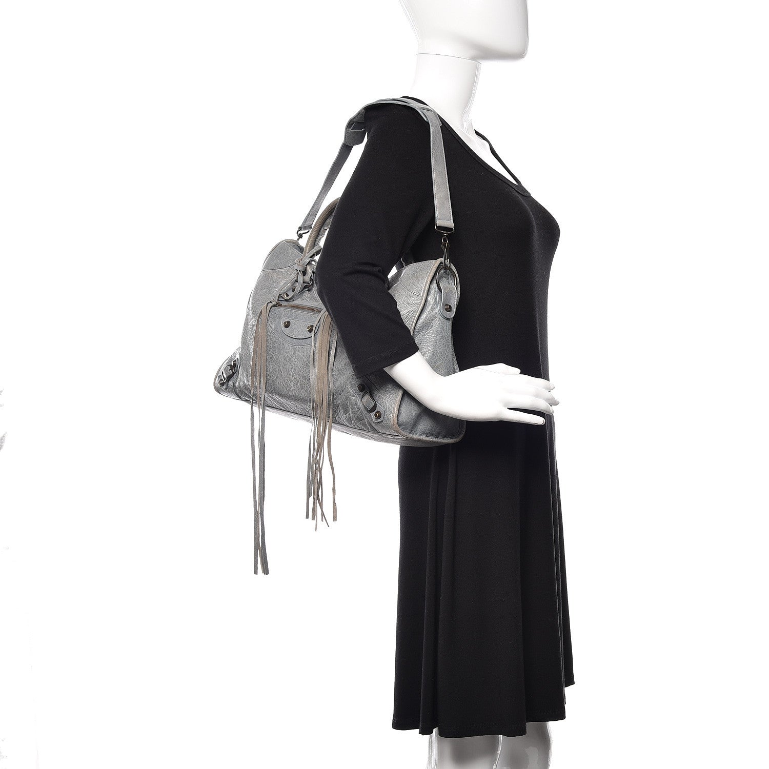 Balenciaga Agneau Classic Hardware City Ardoise 2 of 21