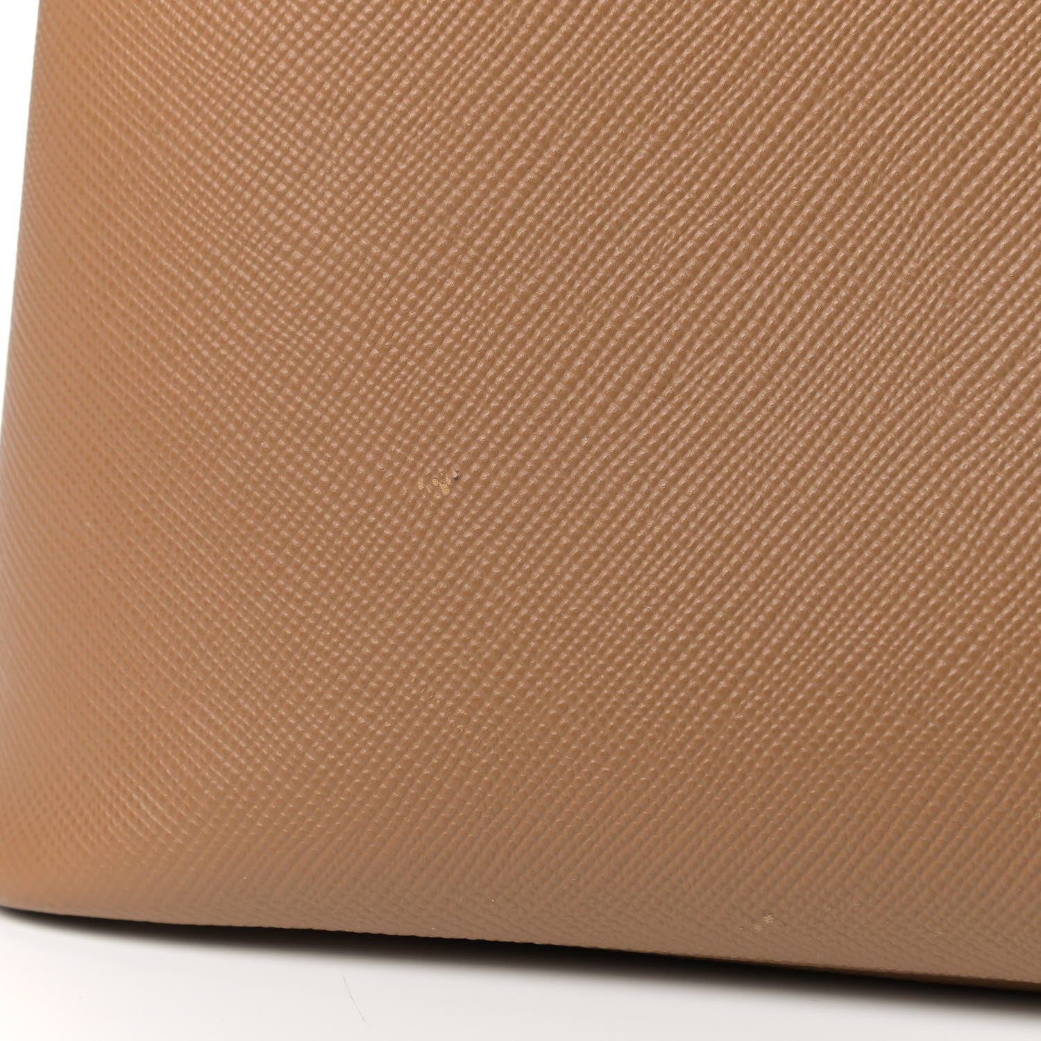 Prada Saffiano Cuir Small Double Bag Caramel Fuoco 11 of 16