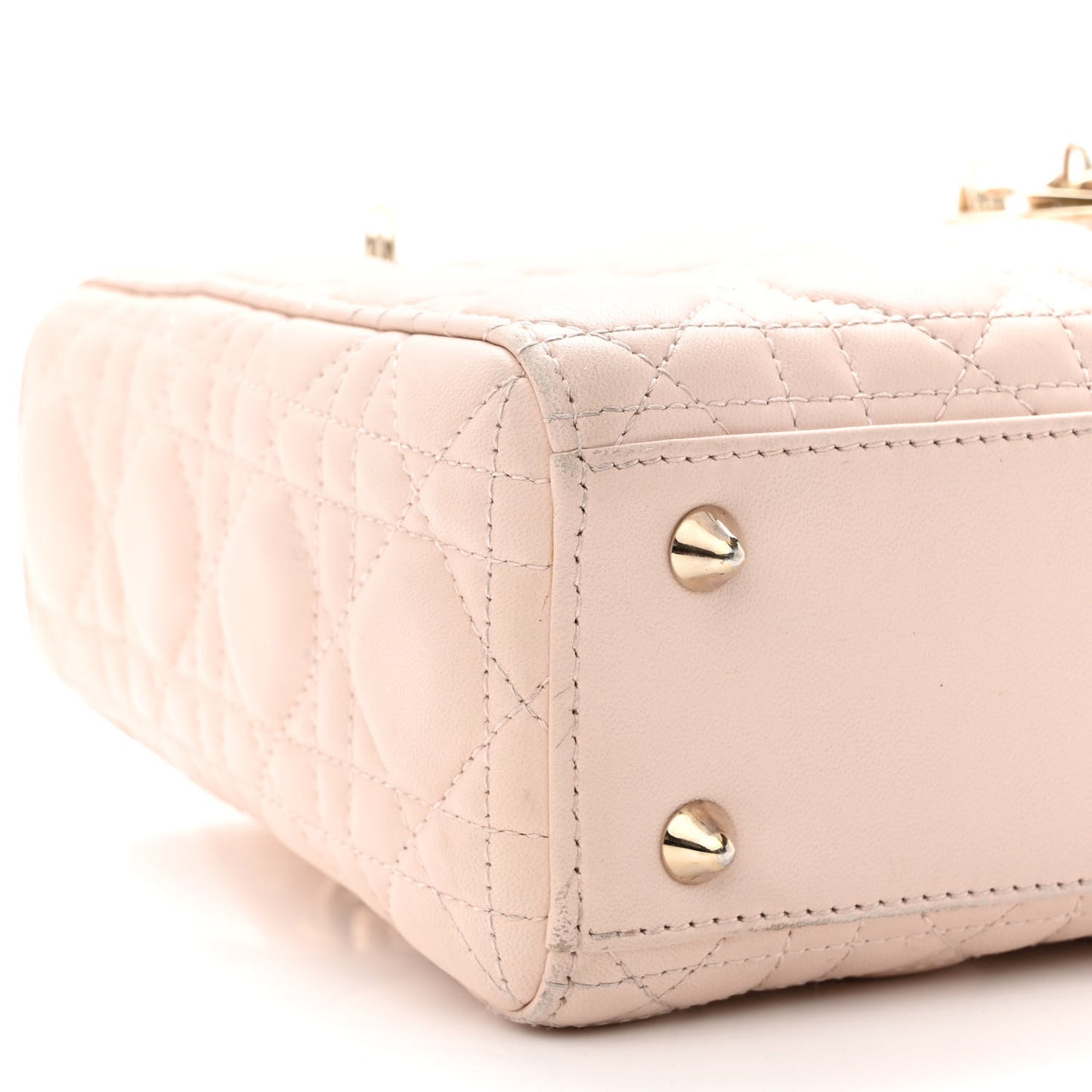 Lambskin Cannage Small My ABCDior Lady Dior Pink