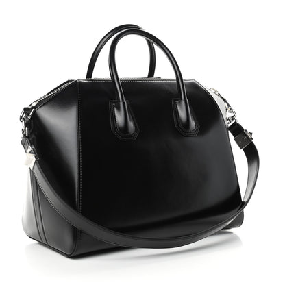 Givenchy Shiny Lord Calfskin Medium Antigona Black 3 of 10
