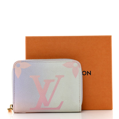 Louis Vuitton Monogram Giant Spring In The City Zippy Coin Purse Sunrise Pastel 7 of 7
