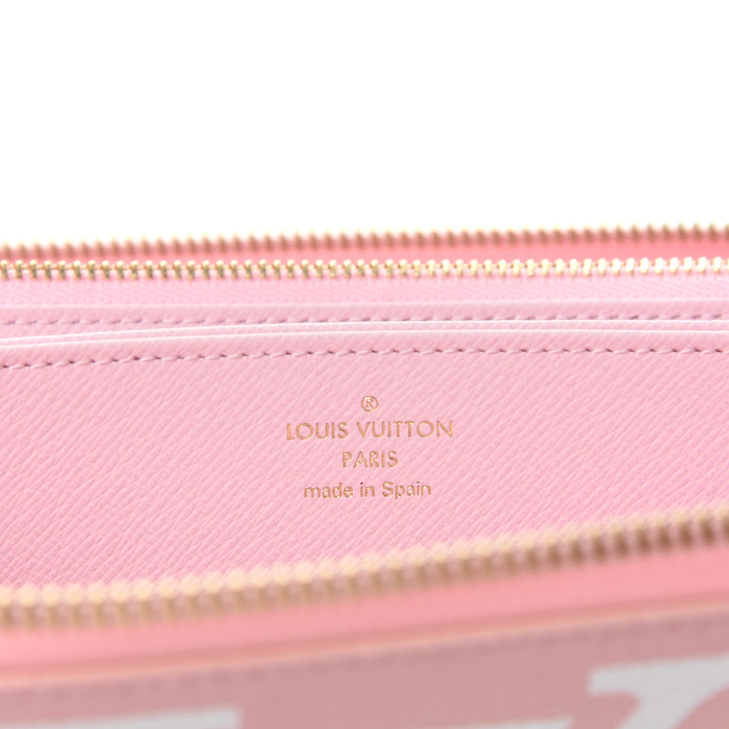 Monogram Giant By The Pool Zippy Wallet Light Pink
