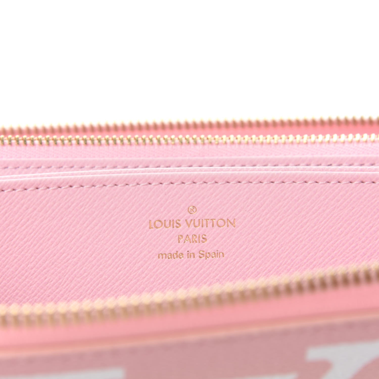 Louis Vuitton Monogram Giant By The Pool Zippy Wallet Light Pink 6 of 6