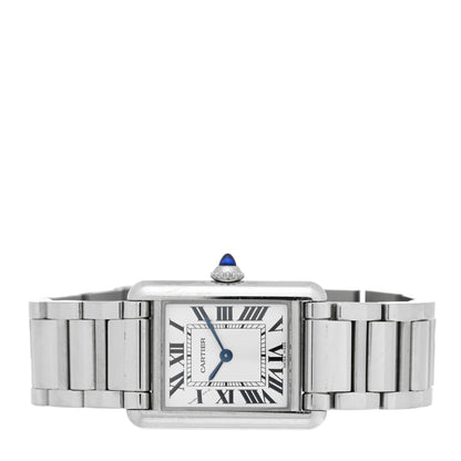 Cartier Stainless Steel 22mm Tank Must Quartz Watch 2 of 4
