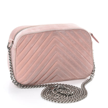 Stella McCartney Velvet Star Patch Shoulder Bag Pink 3 of 11