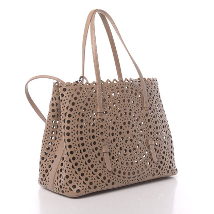 Alaia Calfskin Vienne Mina 32 Bag Caramel 3 of 10