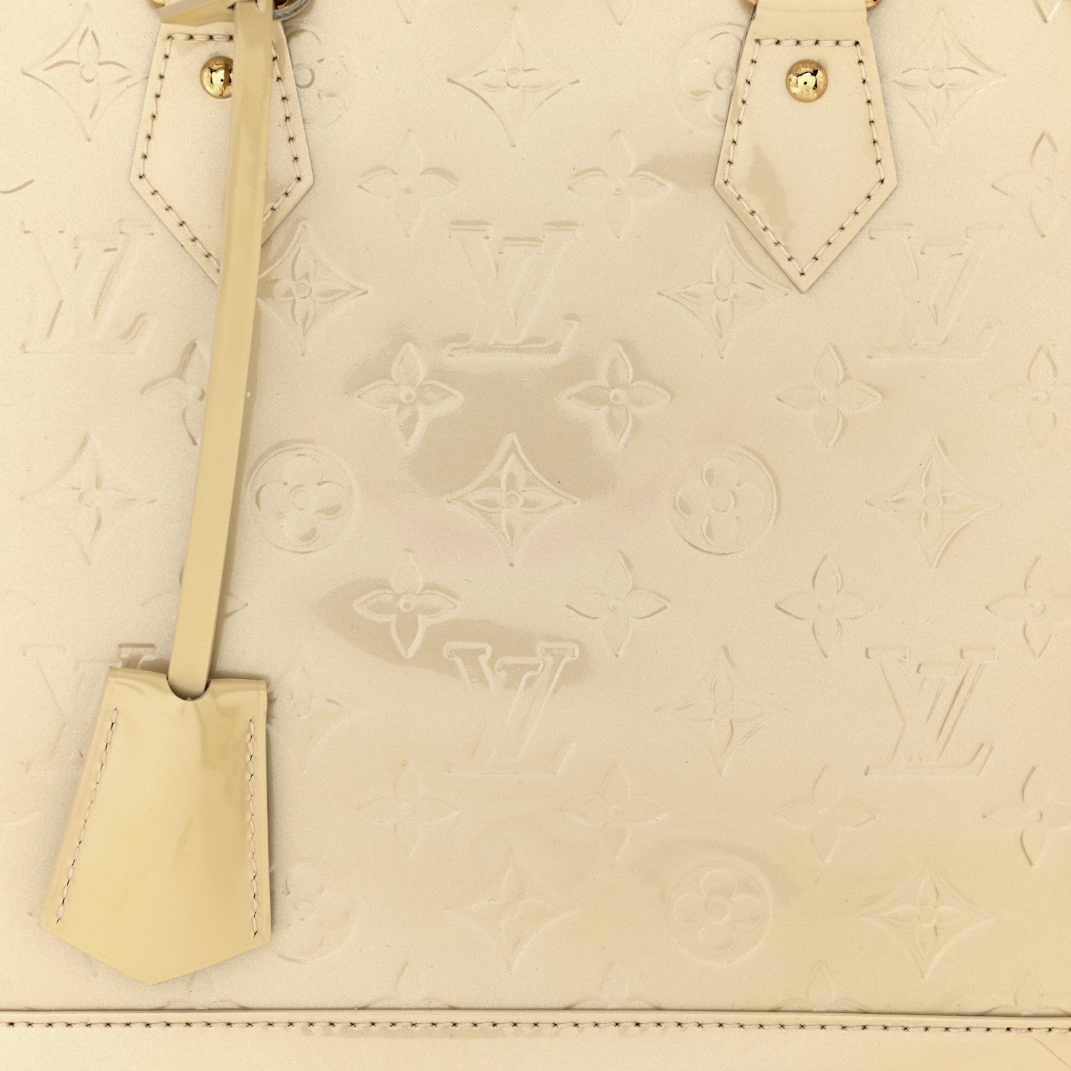 Louis Vuitton Vernis Alma PM Blanc Corail 11 of 13