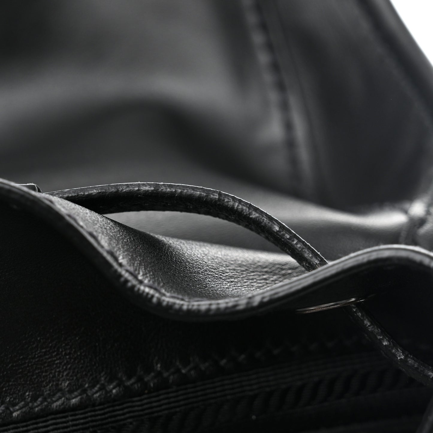Calfskin Backpack Black