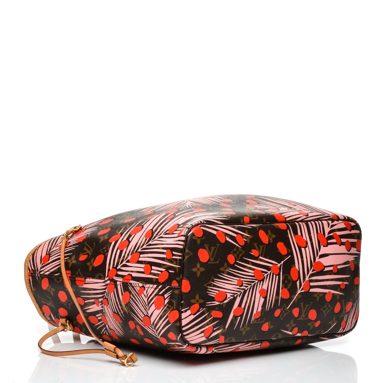 Louis Vuitton Monogram Jungle Dots Neo Neverfull MM Sugar Pink Poppy 4 of 7