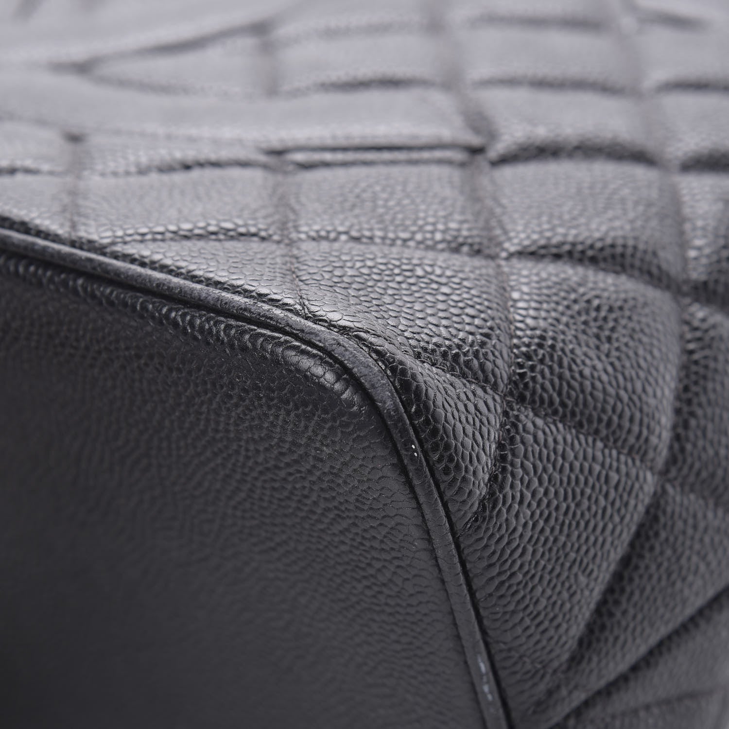 Chanel Caviar Quilted Medallion Tote Black 10 of 15