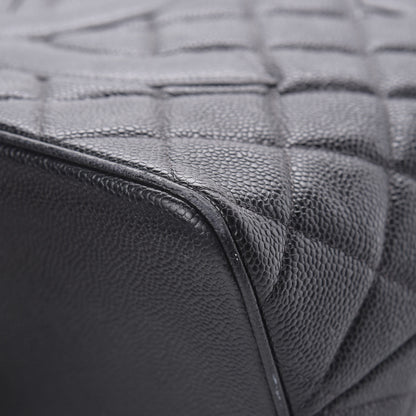 Chanel Caviar Quilted Medallion Tote Black 10 of 15