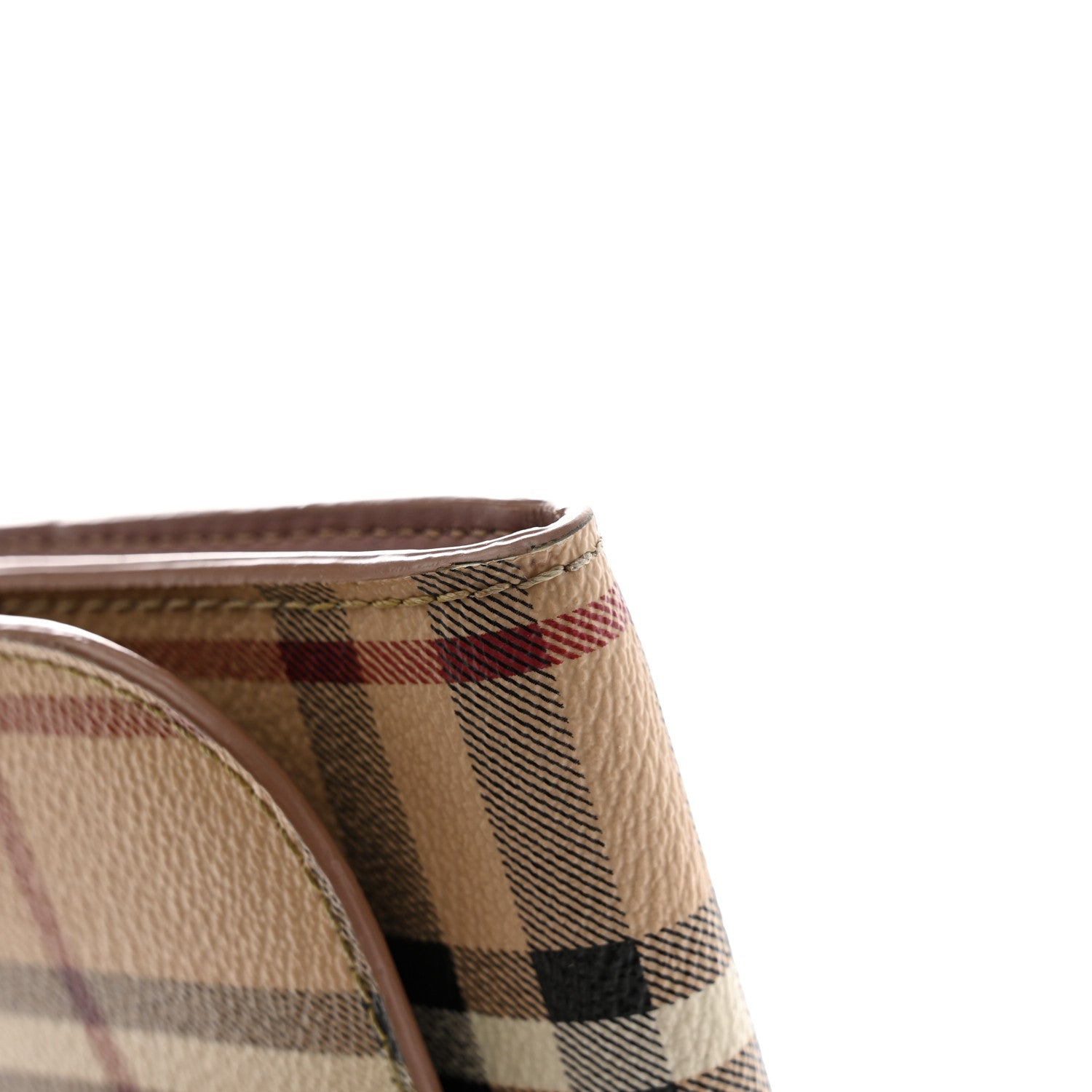 Burberry Haymarket Check Halton Wallet Dark Sand 12 of 12
