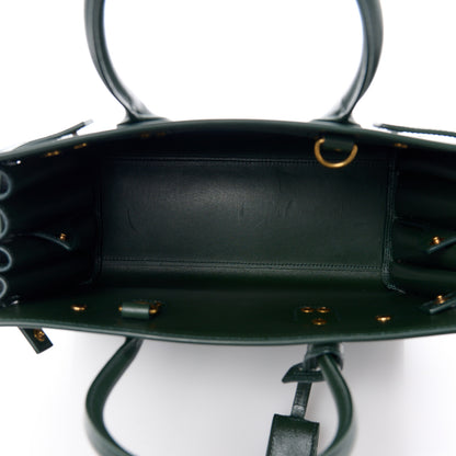 Saint Laurent Calfskin Baby Sac De Jour Dark Vert 5 of 19