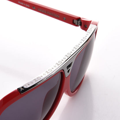 Louis Vuitton Acetate Evidence Sunglasses Z2319E Red 7 of 8