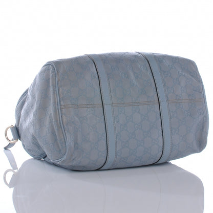Gucci Guccissima Medium Joy Boston Light Blue 4 of 8