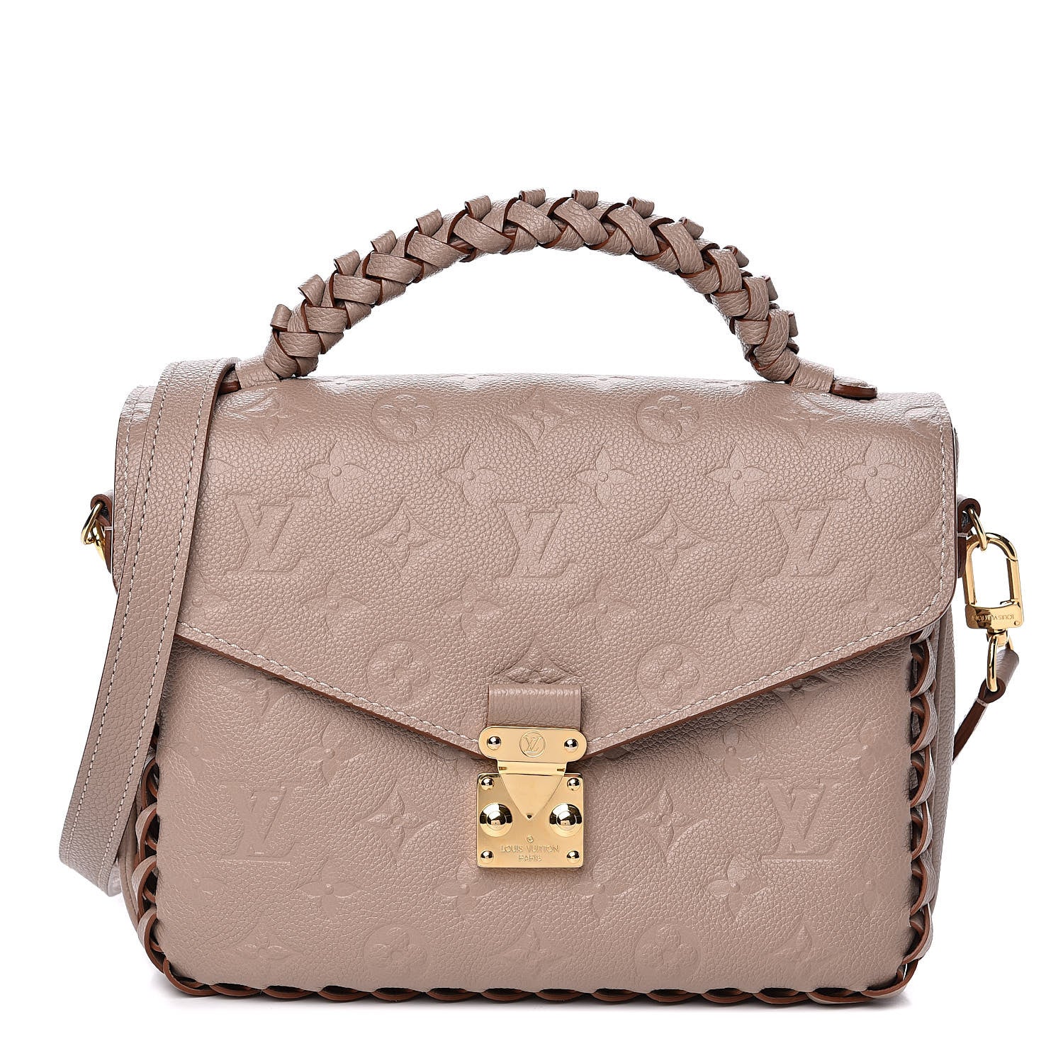 Louis Vuitton Empreinte Braided Pochette Metis Vison 1 of 8