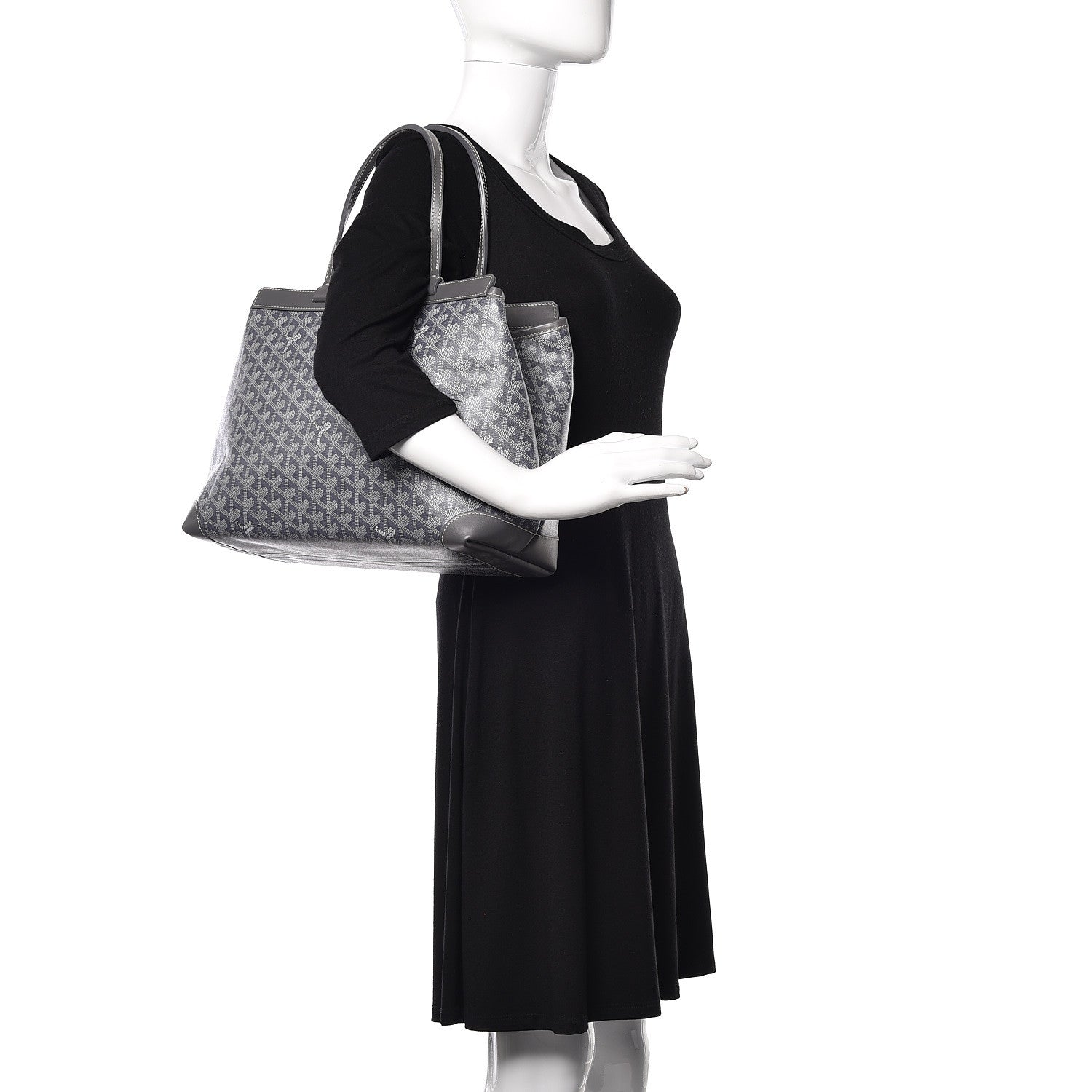 Goyard Goyardine Bellechasse PM Grey 2 of 14