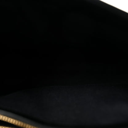 Saint Laurent Calfskin Y Quilted Monogram Medium Loulou Chain Satchel Black 5 of 9