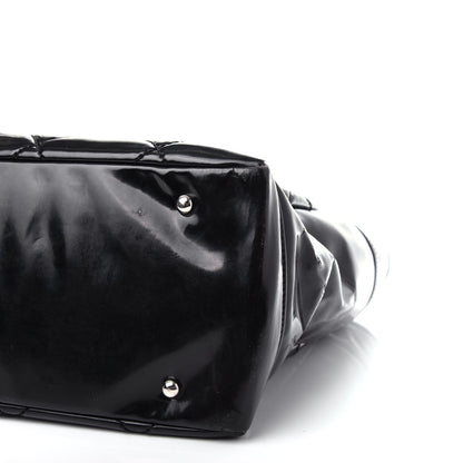 Chanel Vinyl Quilted Large Paris Biarritz Tote Black 9 of 12