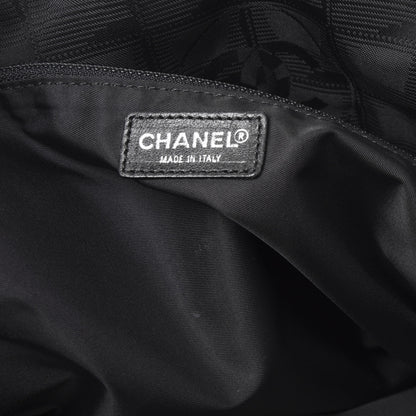 Chanel Nylon Large Travel Tote Black 9 of 11