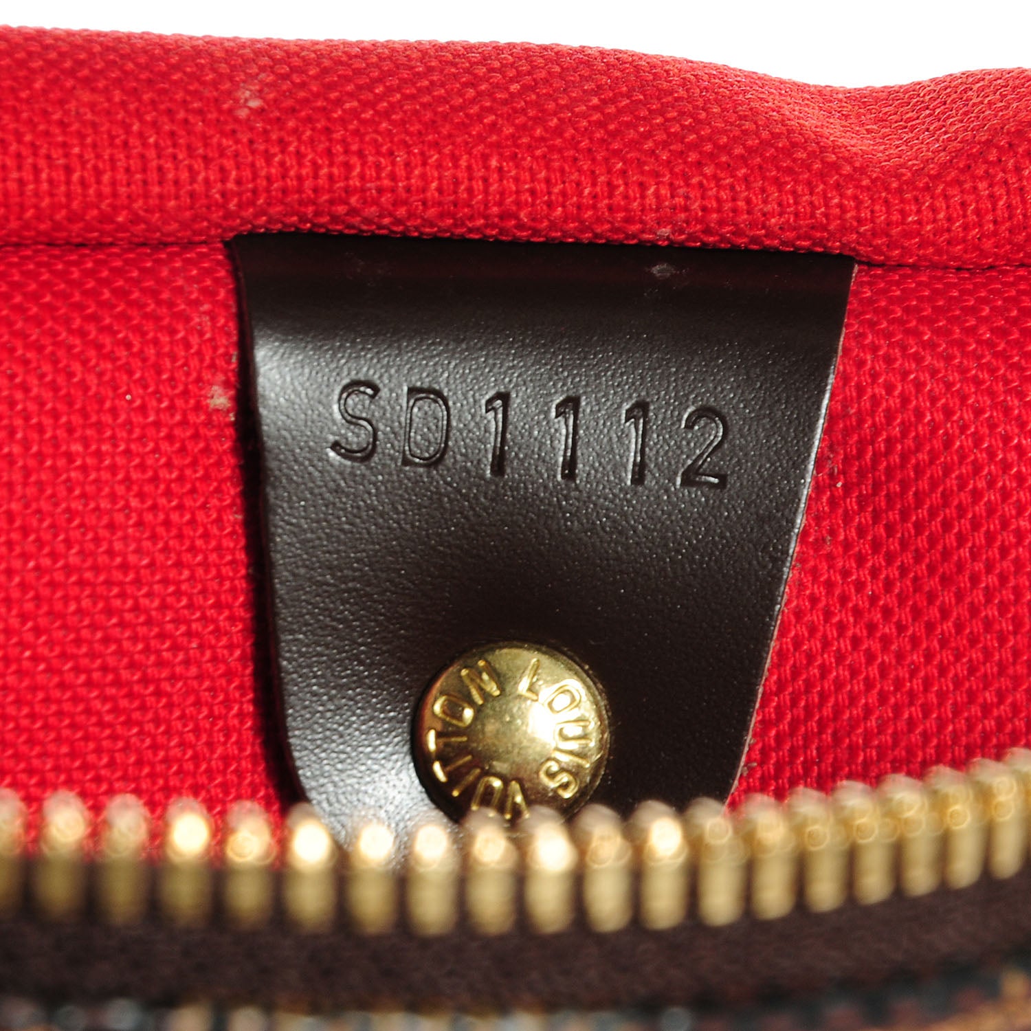 Louis Vuitton Damier Ebene Speedy 30 7 of 7