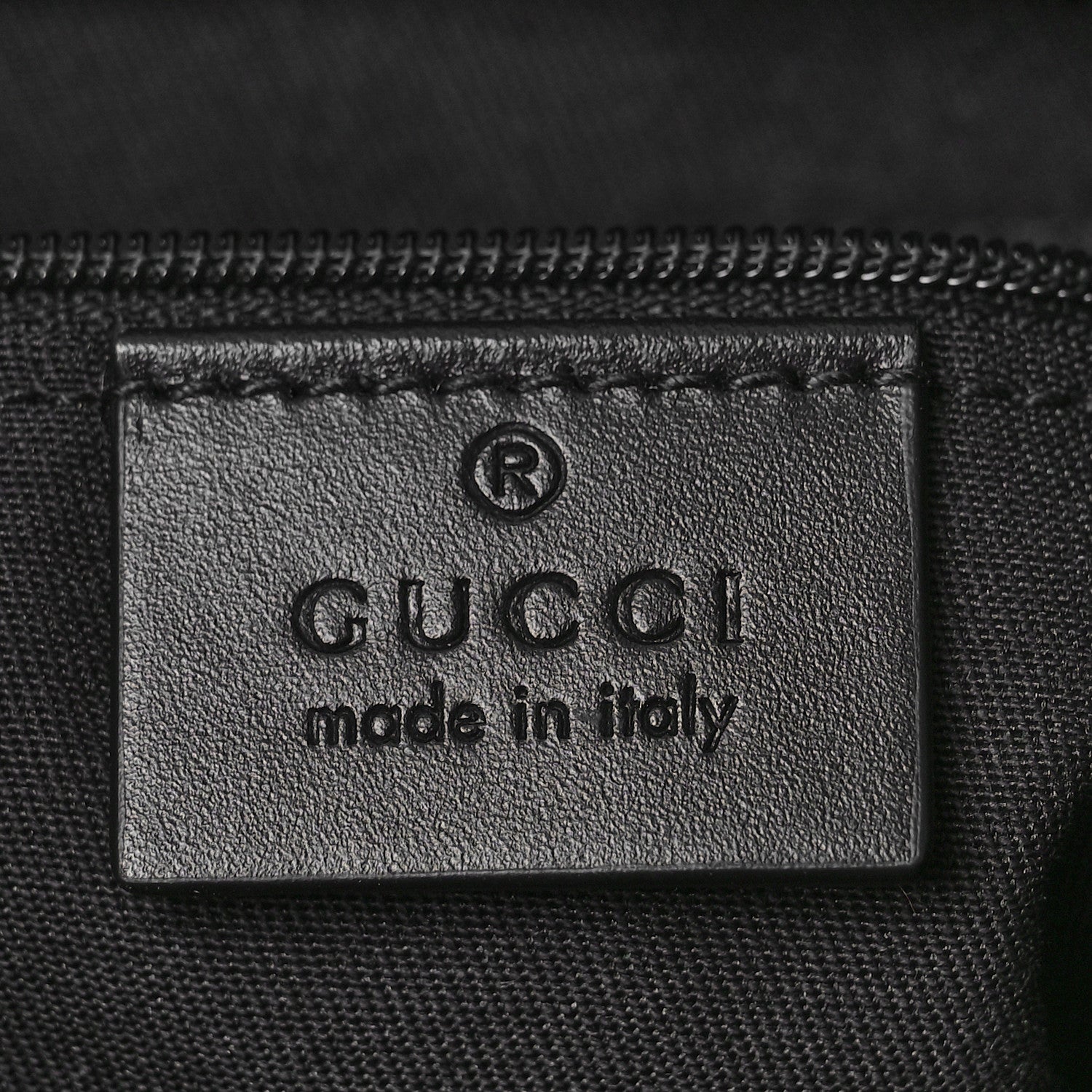 Gucci GG Monogram Web Flat Messenger Bag Black 6 of 9