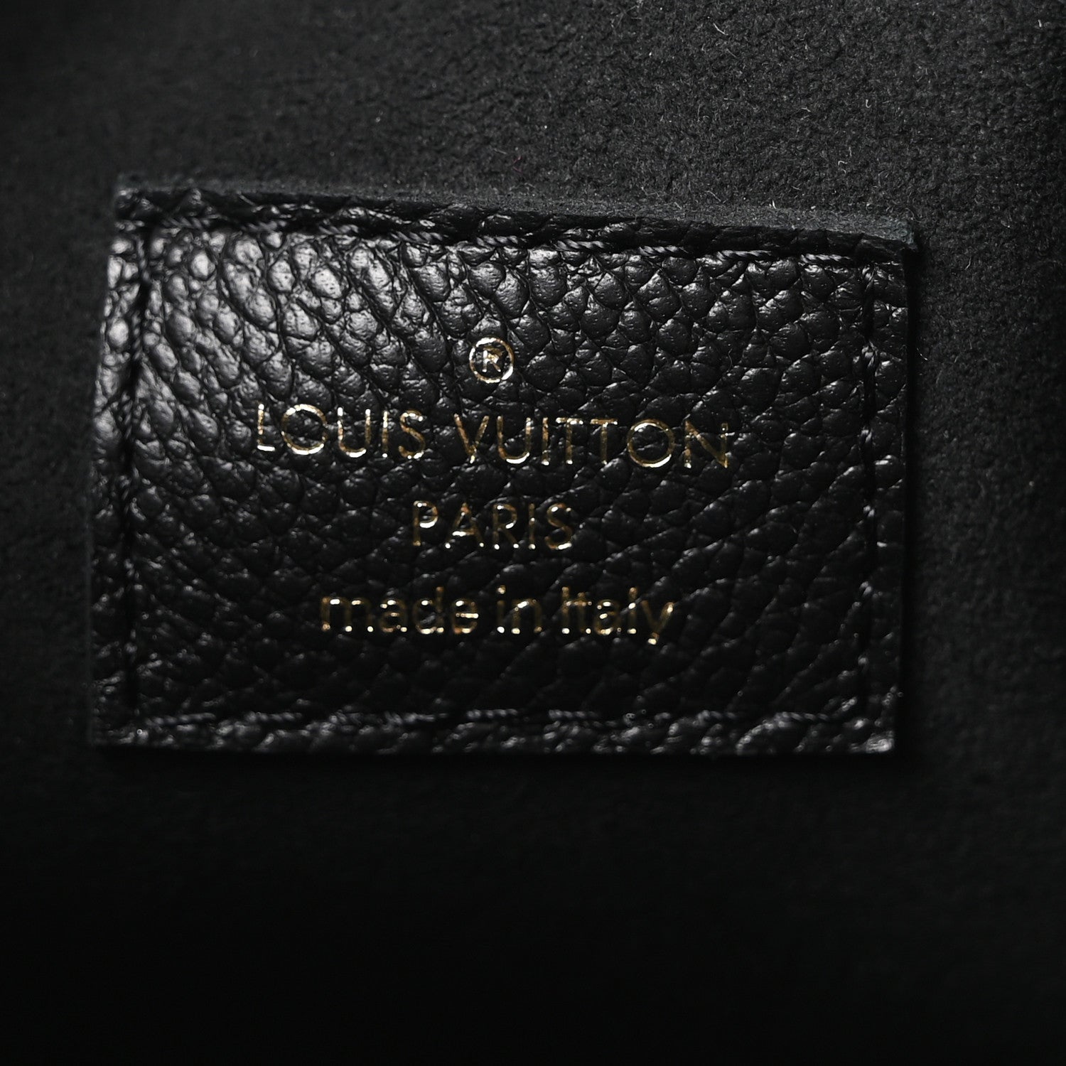 Louis Vuitton Empreinte Monogram Giant Loop Hobo Black 6 of 9