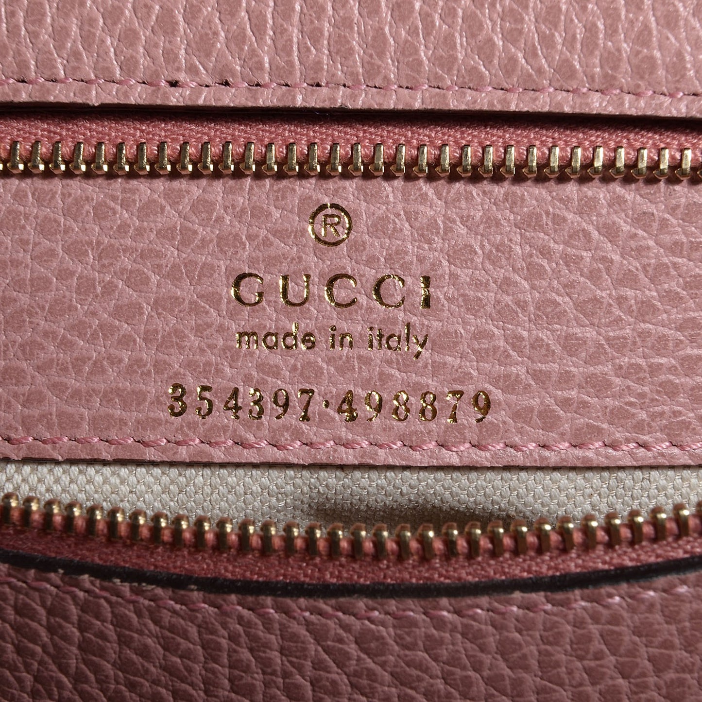 Dollar Calfskin Medium Swing Tote Grey Field Soft Pink