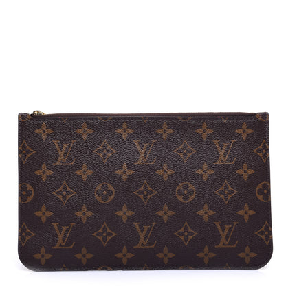 Louis Vuitton Monogram Neverfull MM GM Pochette 1 of 10