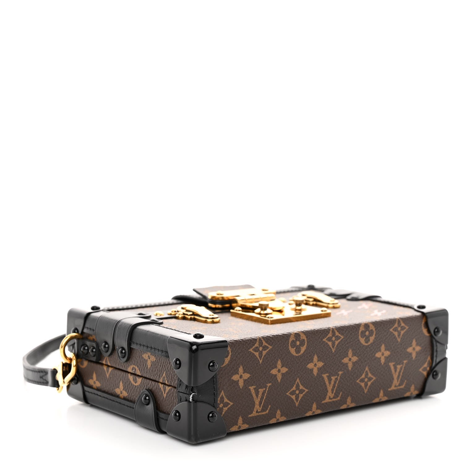 Louis Vuitton Monogram Petite Malle Black 4 of 11