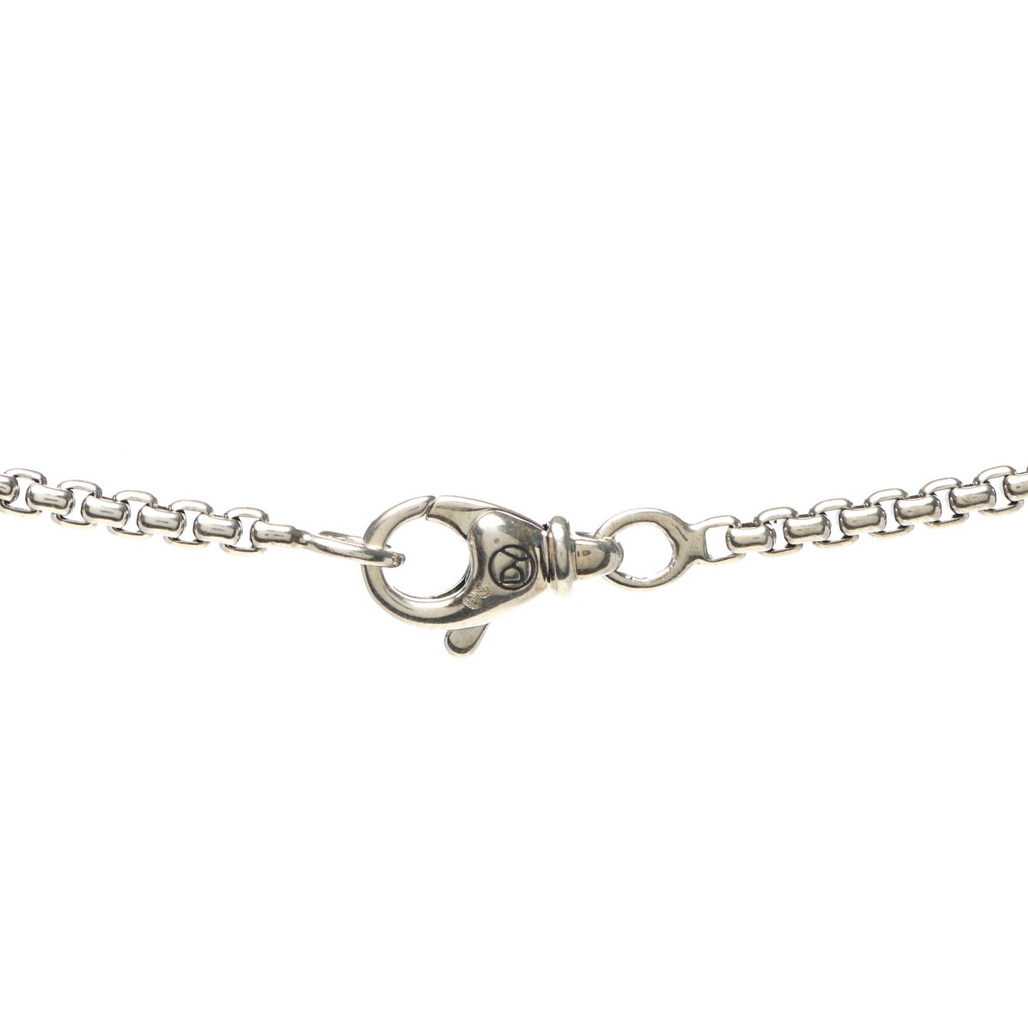 Sterling Silver 2.7mm Small Box Chain Necklace 22"