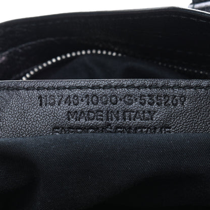 Balenciaga Chevre Silver Metallic Edge Hardware City Black 9 of 9