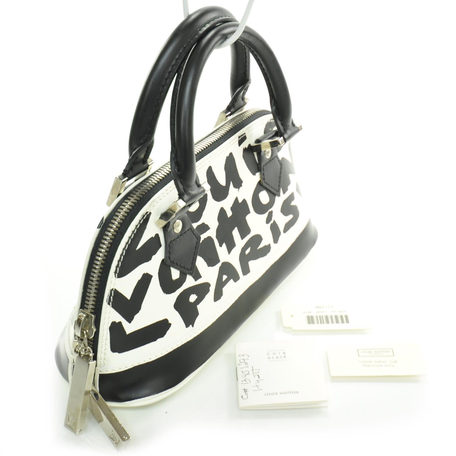 Louis Vuitton Graffiti Alma PM Black 3 of 8