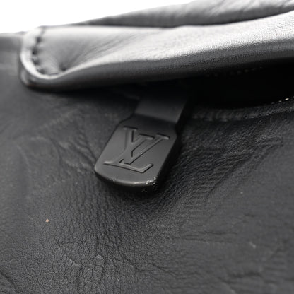 Louis Vuitton Calfskin Monogram Shadow Discovery Bumbag Black 11 of 11
